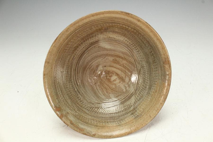古美術 李朝 高麗 三嶋 茶碗(K-A638)