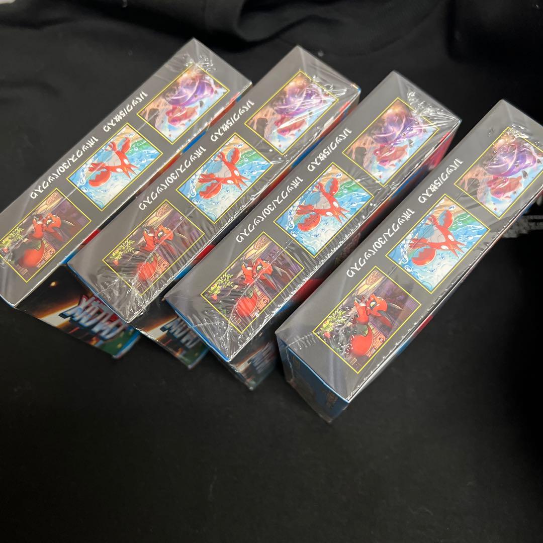 ポケモンカードメガブレイブ シュリンク付き４BOX