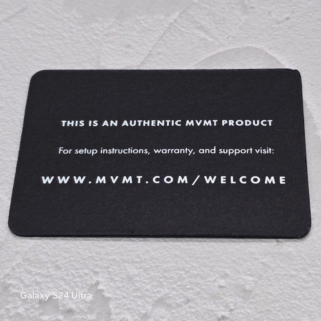 未使用 MVMT 腕時計 ソーラー 海洋再生プラスチックブルー