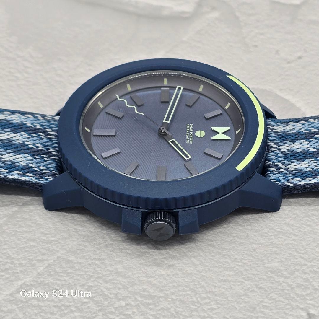 未使用 MVMT 腕時計 ソーラー 海洋再生プラスチックブルー