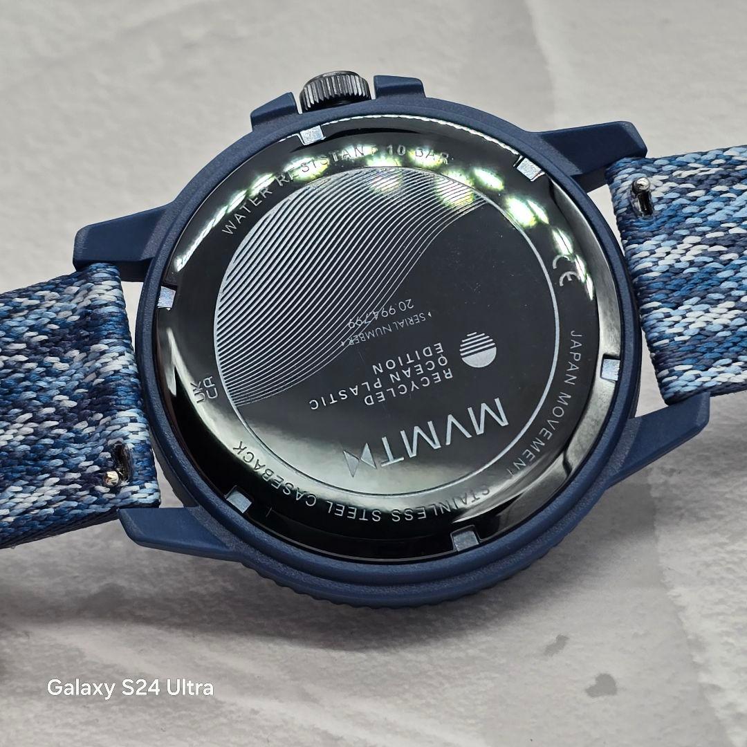未使用 MVMT 腕時計 ソーラー 海洋再生プラスチックブルー