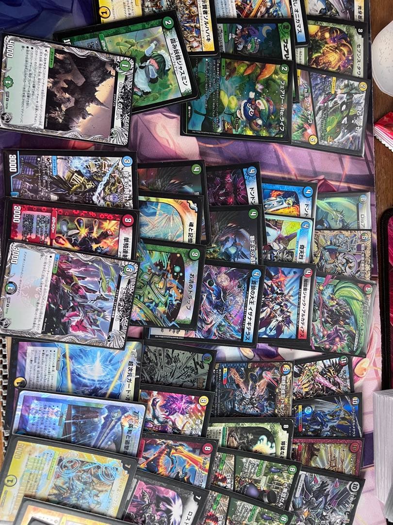 最終値下げ！！デュエルマスターズ完全引退品！5デッキ+金トレ等汎用カード大量！！