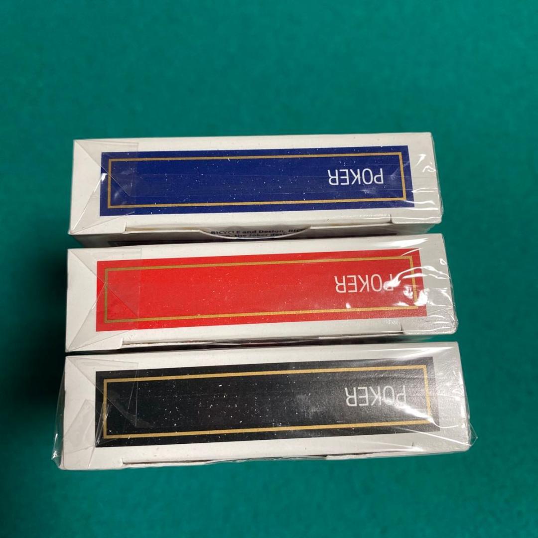 Bicycle Rider Back 1STコラボ トランプ 3色セット