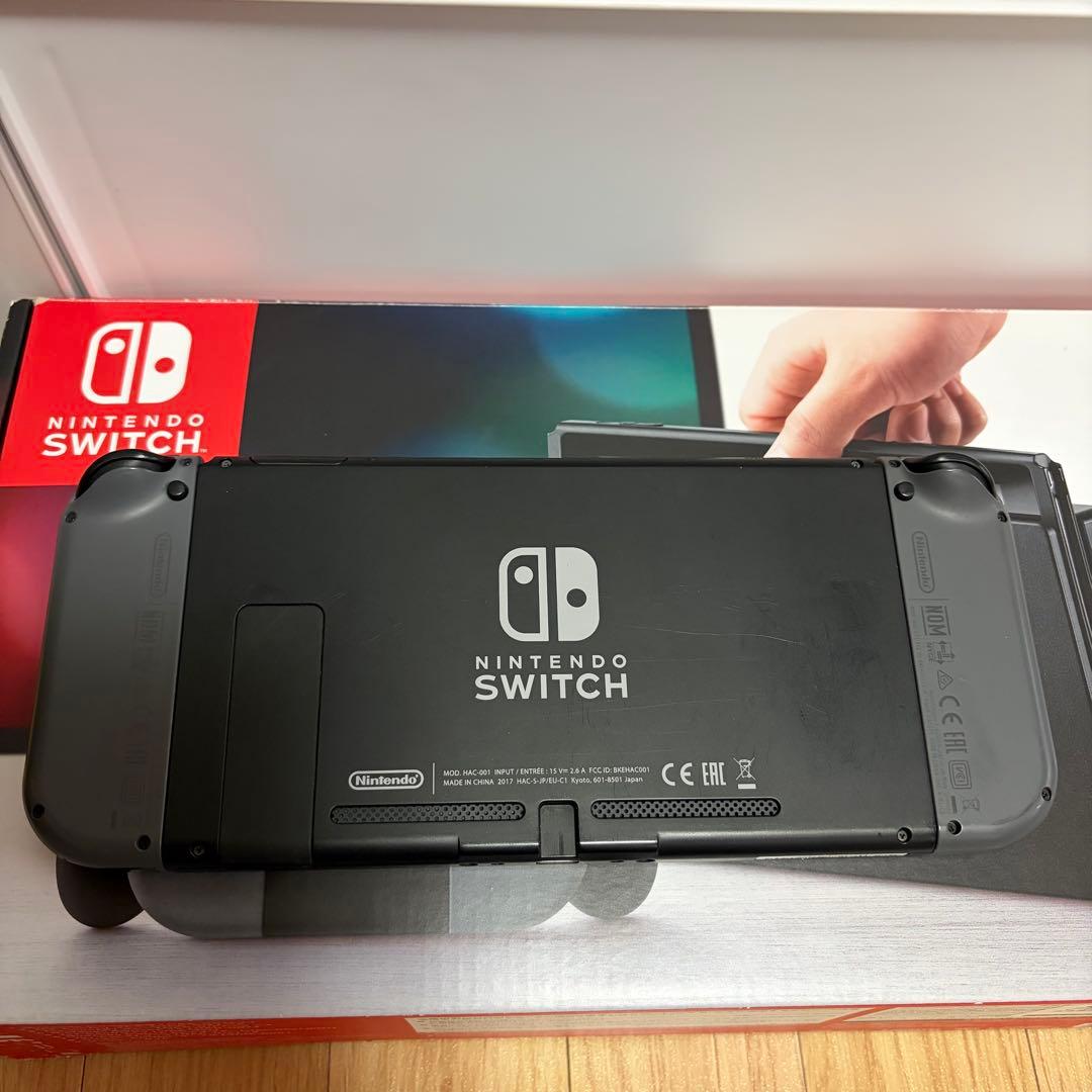 任天堂 スイッチ 本体 グレー 付属品完備