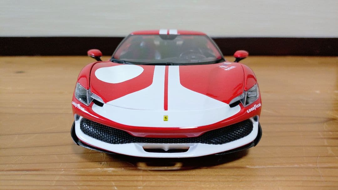 1/18　カスタム　ブラーゴ　フェラーリ　296GTBアセットフィオラノ　箱付