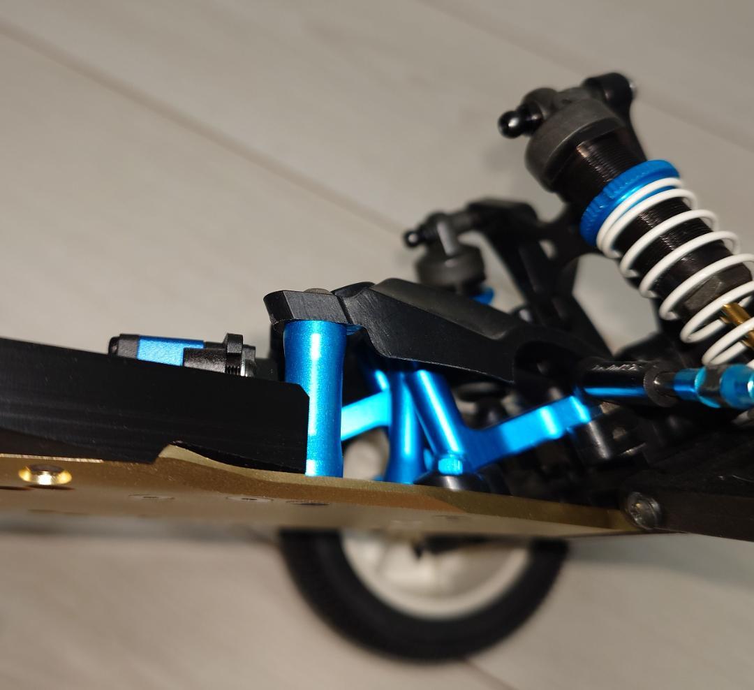 ☆未走行·タミヤ・ザハーク・TRF201 XR アルミロワデッキセット☆