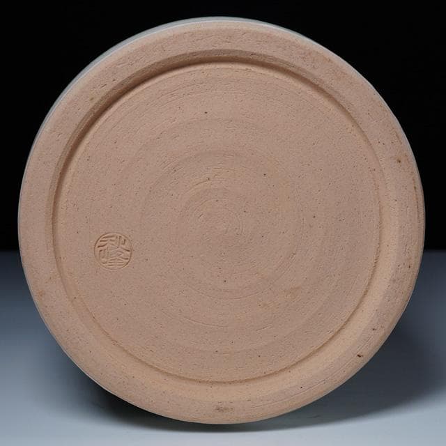 中村秋峰　和蘭陀紋水指　共箱　茶道具　紅毛写　オランダ写　京焼