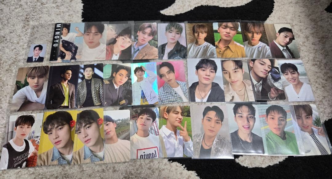 最終値下げ！ SEVENTEEN ミンギュ グッズまとめ売り トレカ90枚