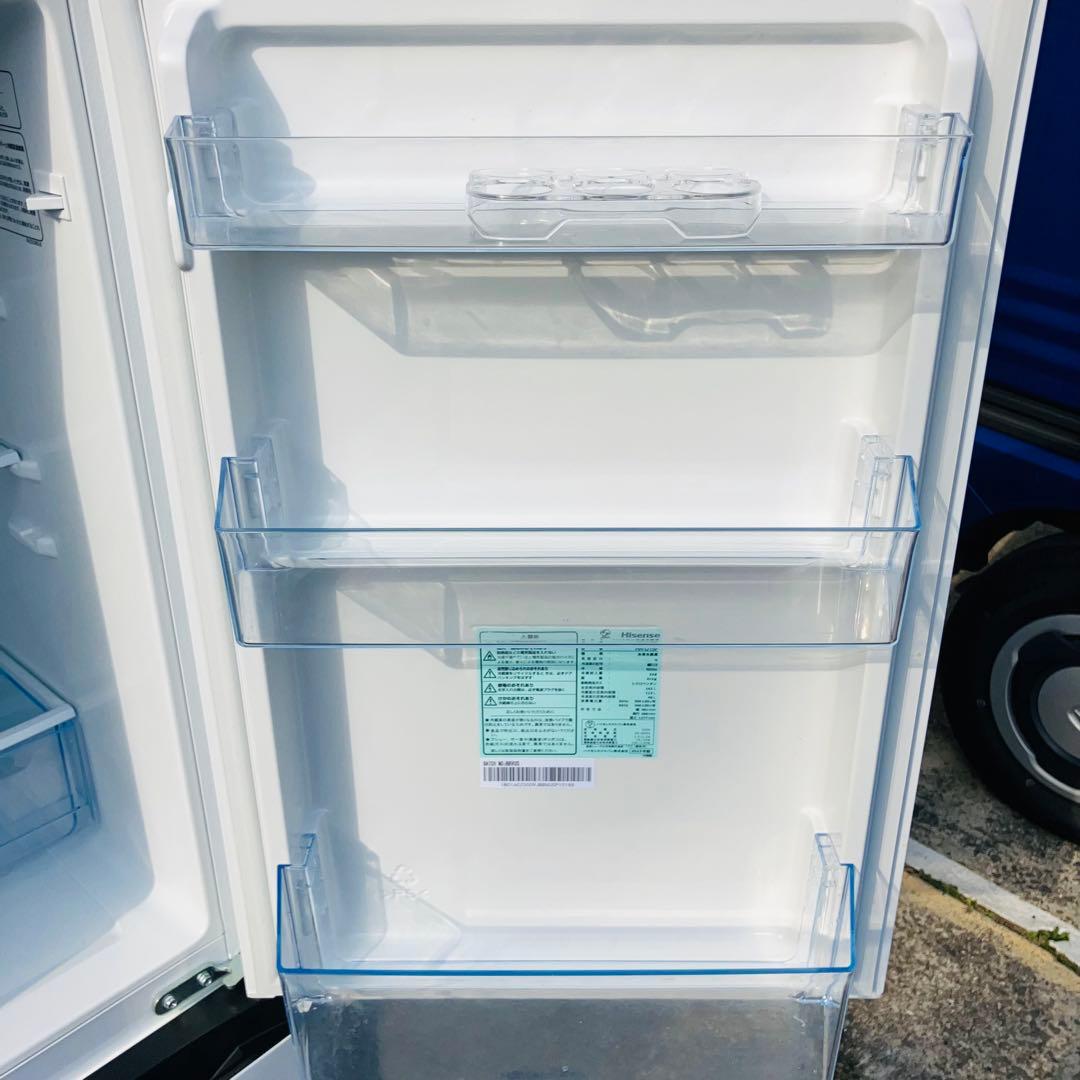 12r62. Hisense 162L 冷凍冷蔵庫 HR-D15F 2023年製