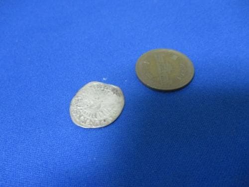 ドイツ 1マリエングロッシェン銀貨☆1673年／神聖ローマ帝国