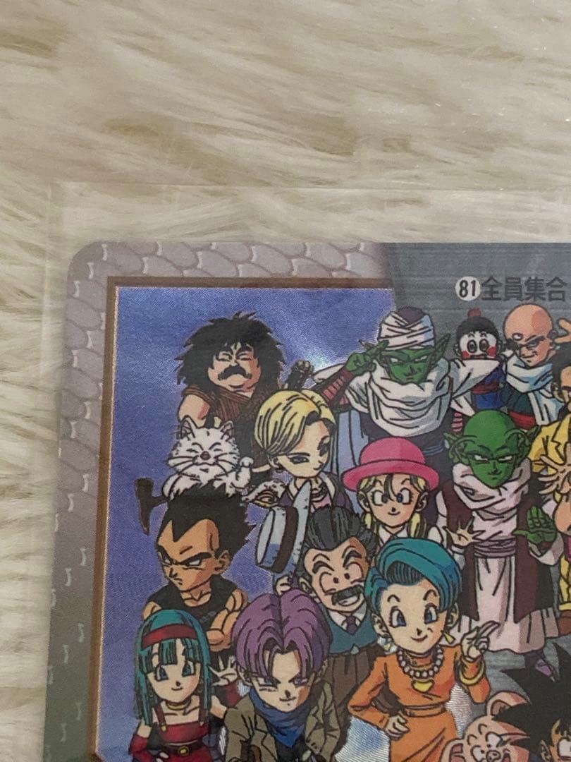 【当時モノ】ドラゴンボール カードダス 特別弾 81 全員集合！！！　レア
