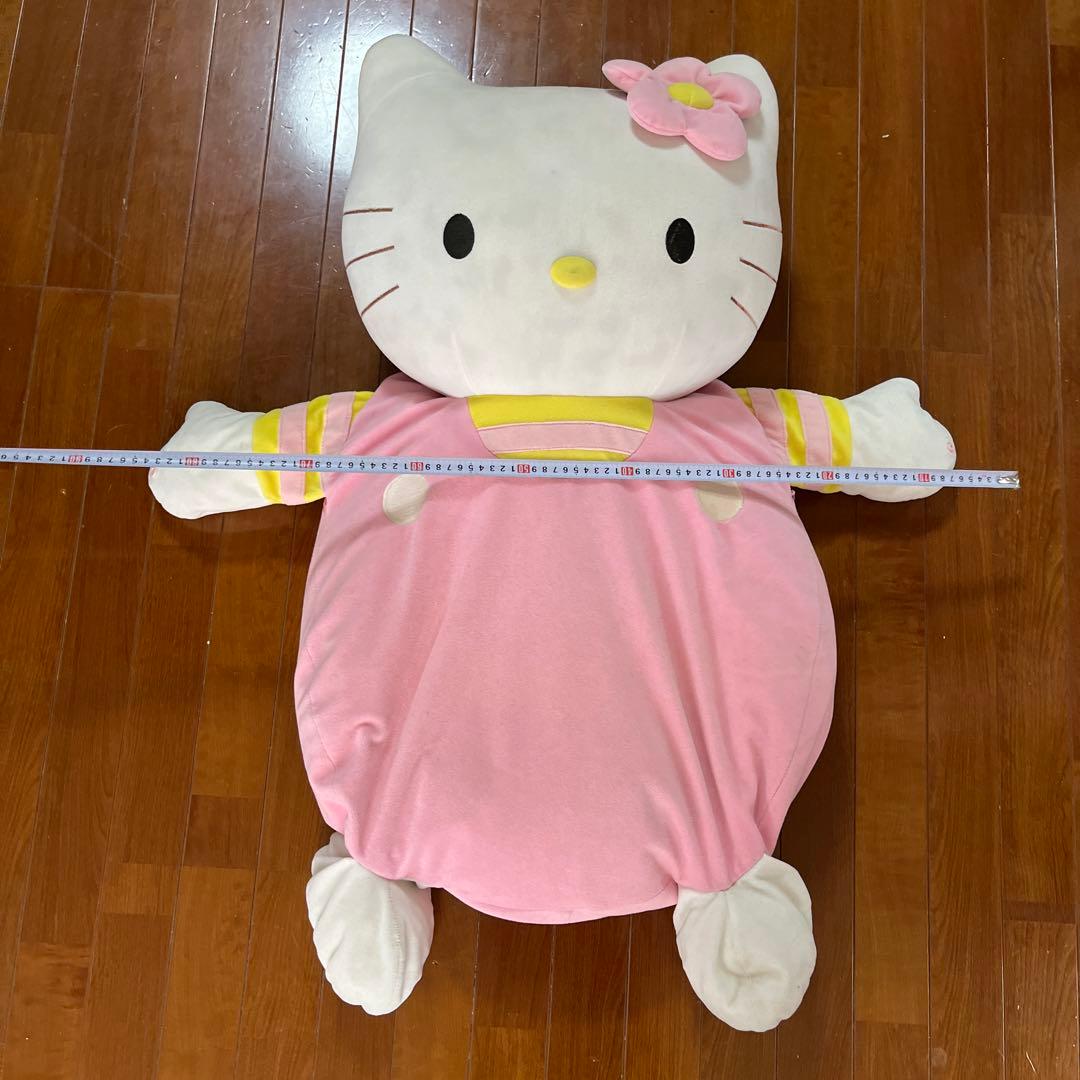 【2001年に購入】 レア　特大　キティちゃん　ぬいぐるみ　当時物