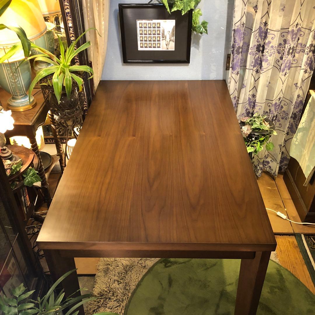 Sale ヴィンテージ ウォールナット　スクウェア　ダイニングテーブル