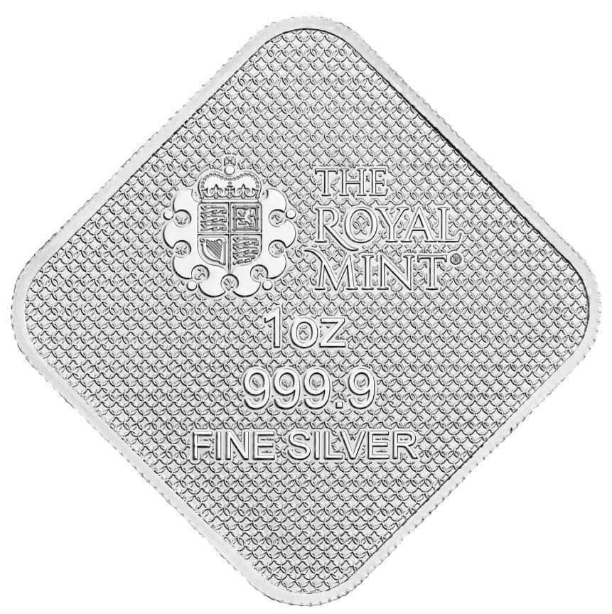 女王の野獣/ヤングヤングの肖像とクイーンズビースト/ 1oz 銀地金バー