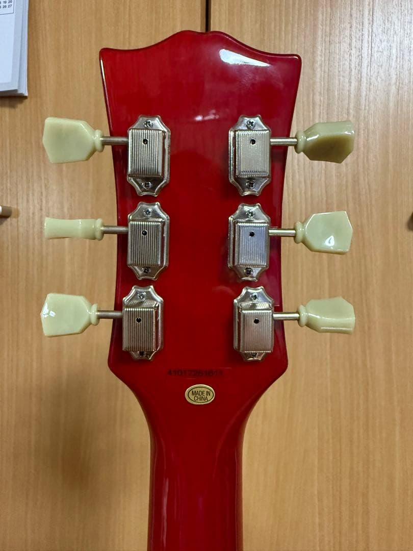 BLITZ レスポール Leopard レフティー 弦新品交換済