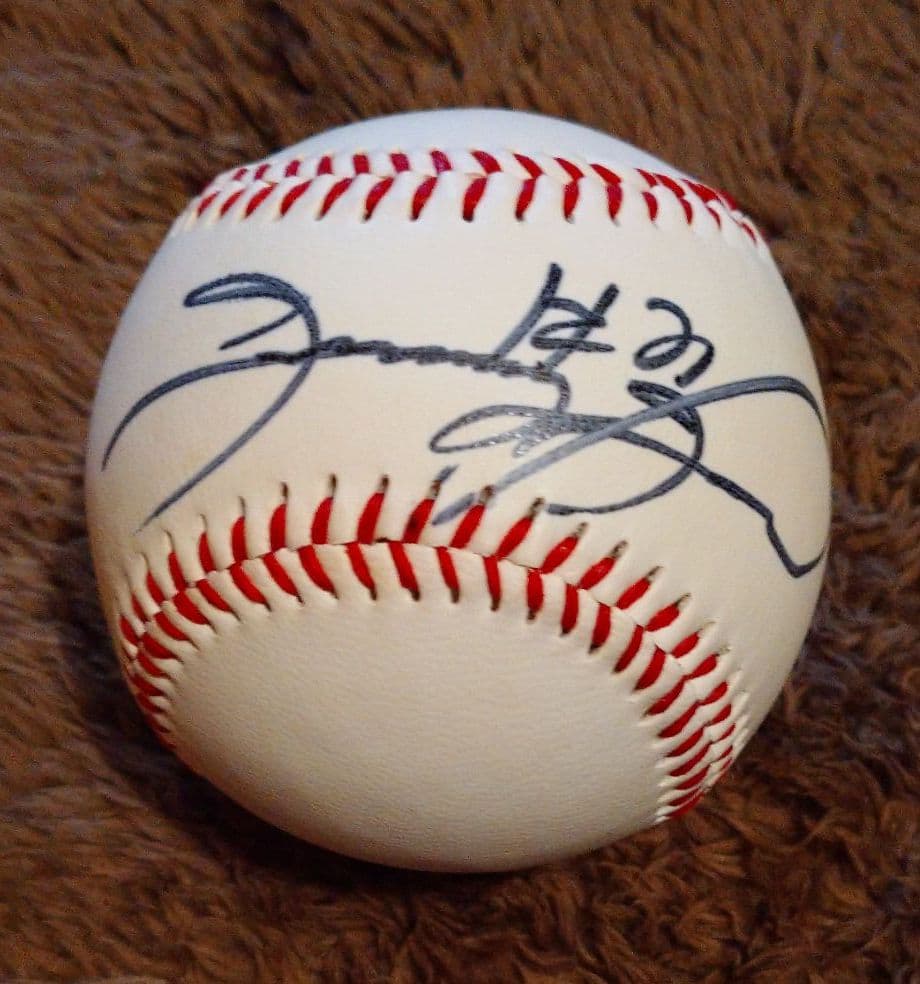 サミーソーサ サイン入り野球ボール サミーソーサ 直筆サイン入り