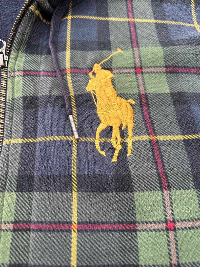 ラルフローレン　ビックポニー　ジップアップパーカー　M