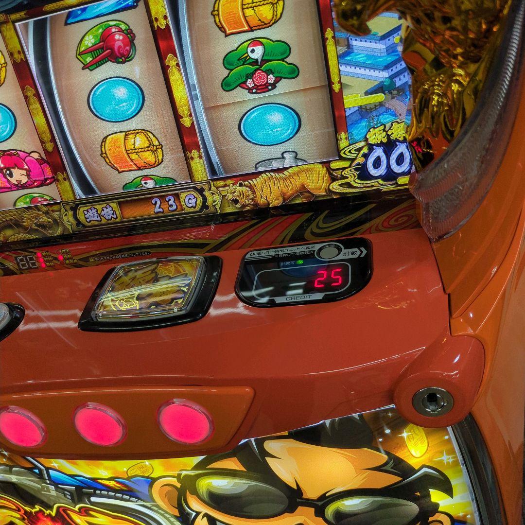 パチスロ実機 スマスロ吉宗RISING 簡易ユニット付 送料無料