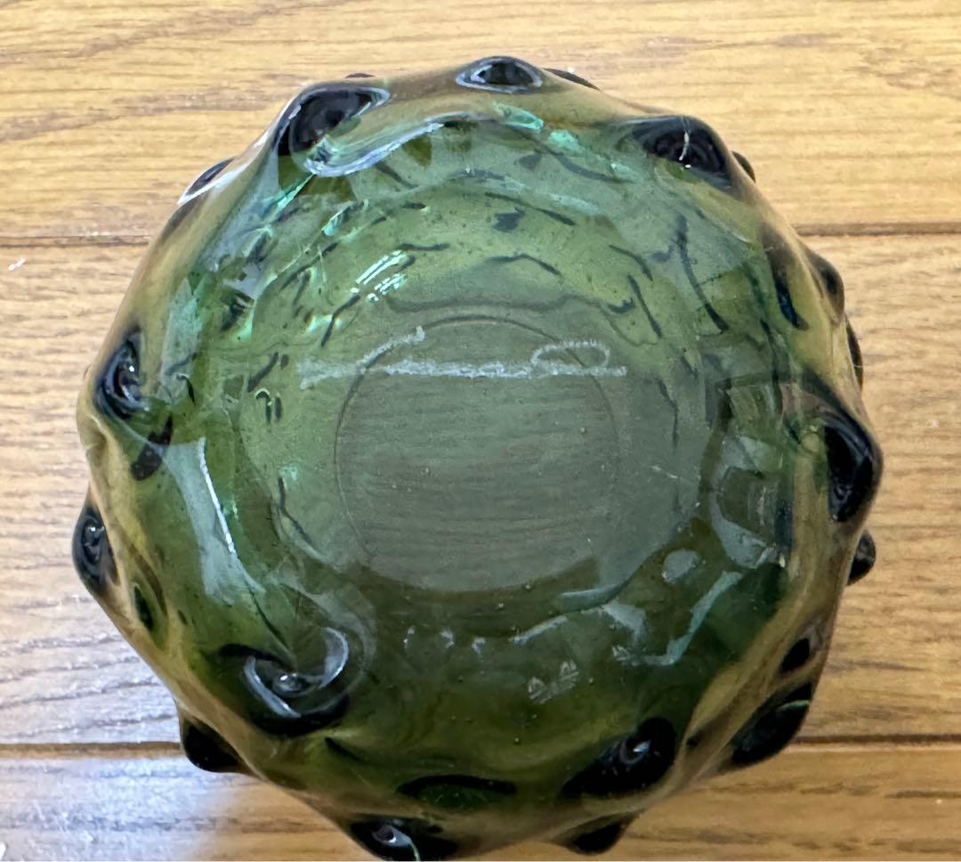 5個セット□黒木国昭□霧島連山・新燃岳火山灰使用グラス□ガラス工芸