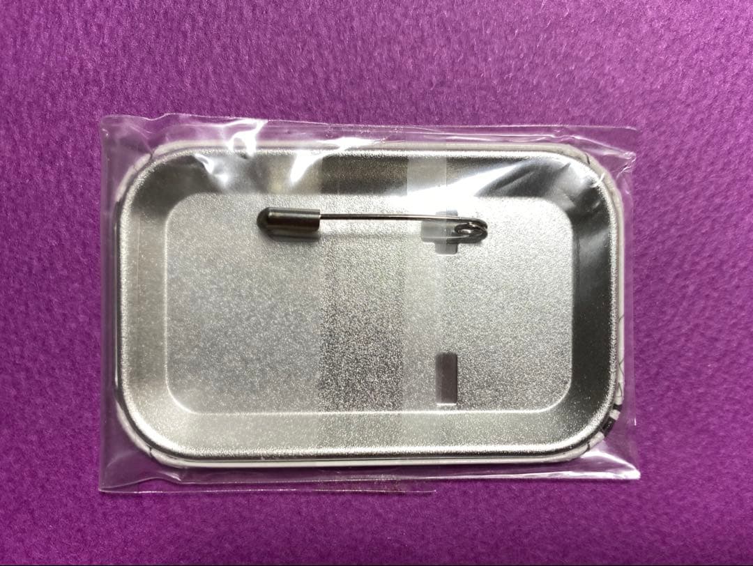 【銀魂】 高杉晋助　ジャンプ50周年　プライズ　スクエア缶バッジ