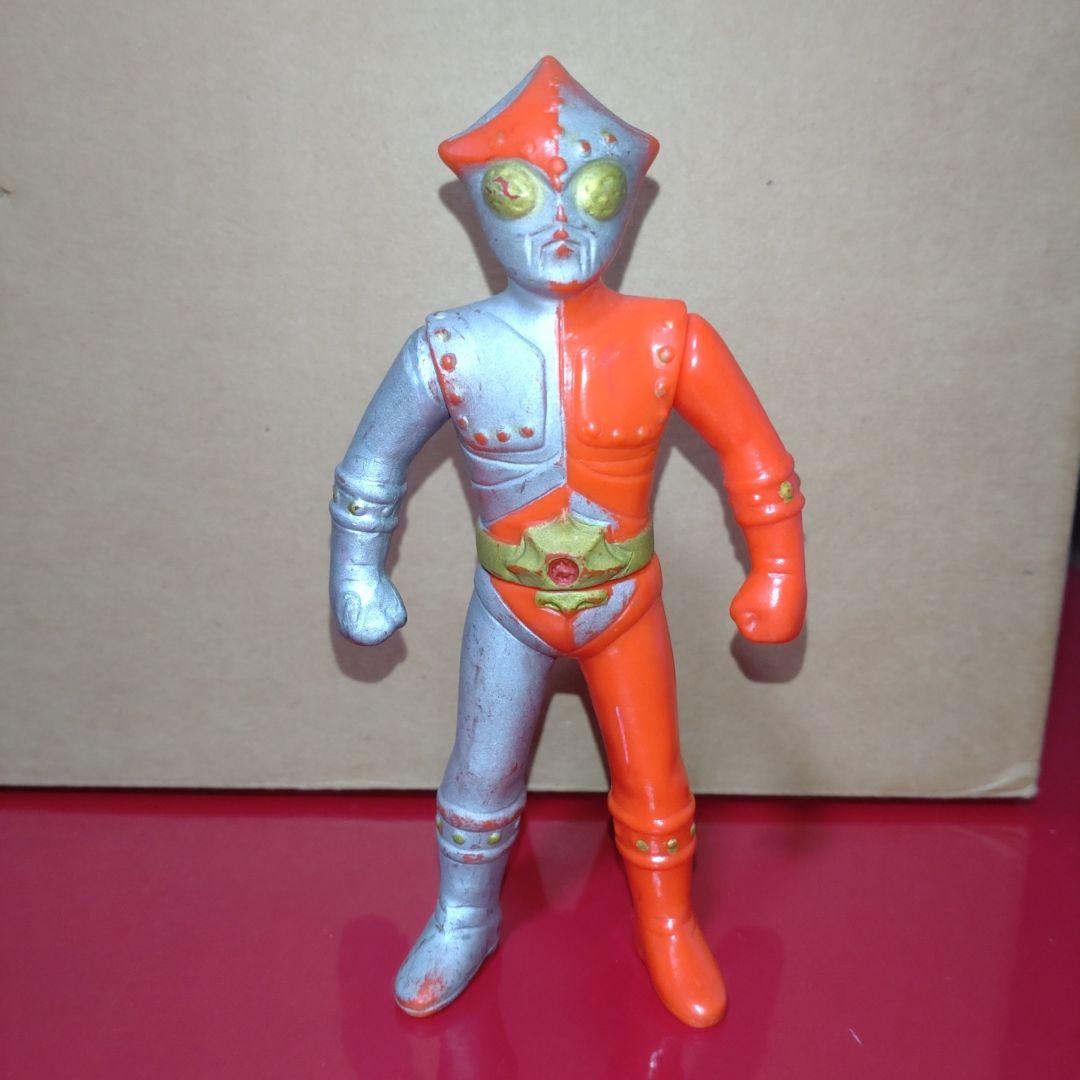 タケミ ジャンボーグ9 ソフビ 当時物 昭和レトロ 特撮 旧バンダイ