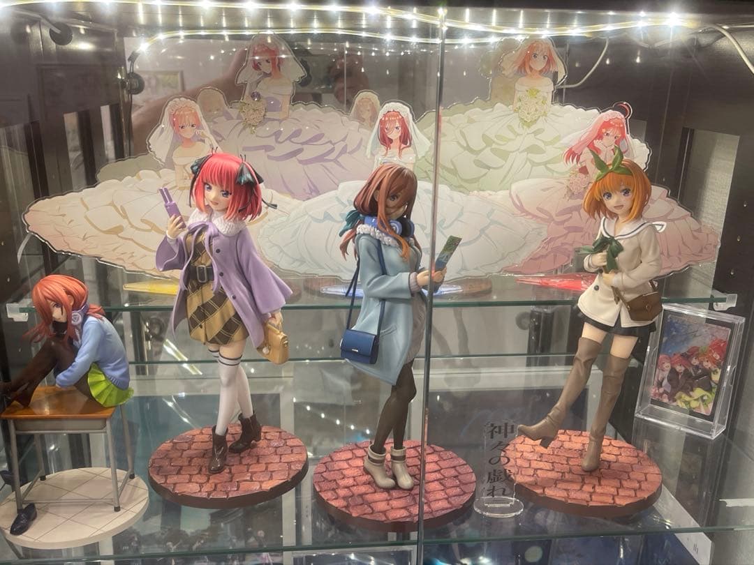 正規品　五等分の花嫁　フィギュア　アクリルスタンドセット 五等分の花嫁 フィギュア 4体セットアクリルスタンド付き - メルカリ