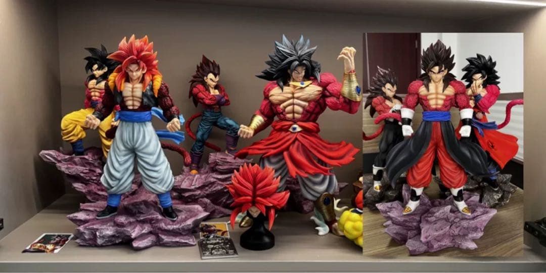 ドラゴンボール 孫悟空 ガレキ ガレージキット スタチューX①⑥②