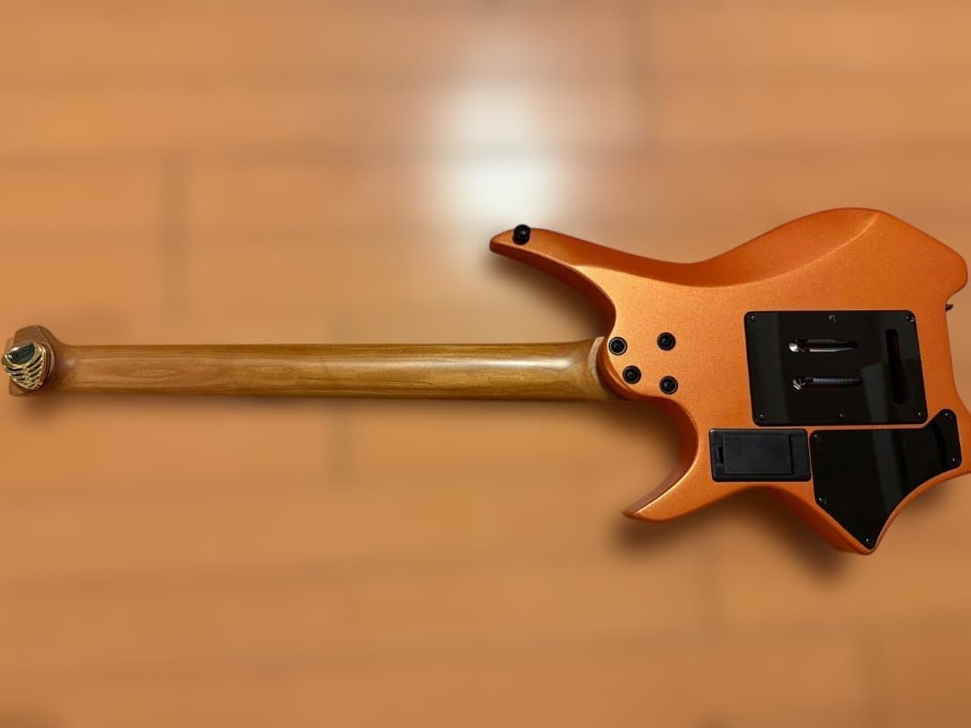 ギター HEX Guitars N500 llic Coral Orange