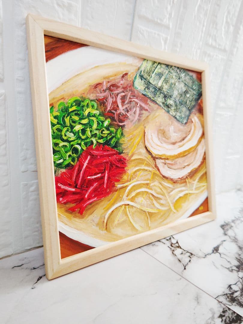 油絵 絵画【福岡ラーメン】