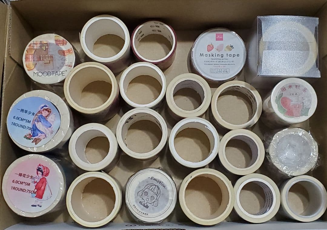 中古・新品 海外マスキングテープ 海外マステ 人物多め まとめ売り