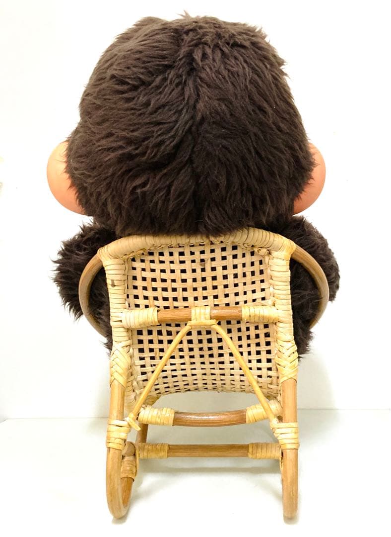 【貴重】希少プレミア『大助くん』廃番コレクション品／木製椅子付／美品／モンチッチ