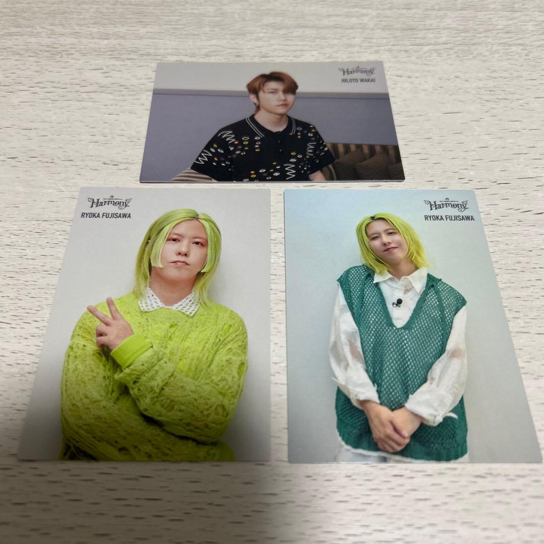 Mrs. GREEN APPLE Harmony フォトカード3枚セット - メルカリ