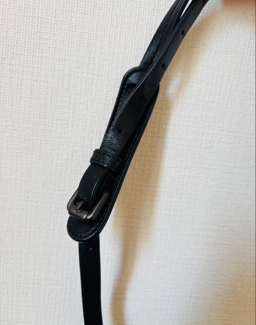 【かなり美品】ボッテガヴェネタ　イントレチャート黒ショルダーバッグ