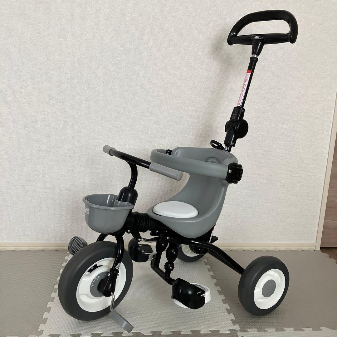 ides折りたたみおさんぽコンポ グレー - メルカリ