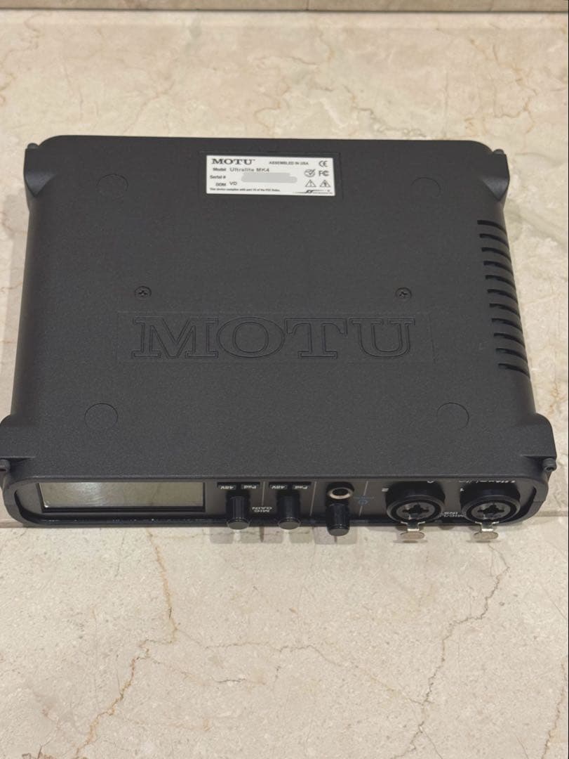 MOTU UltraLite mk4 オーディオインターフェイス 美品