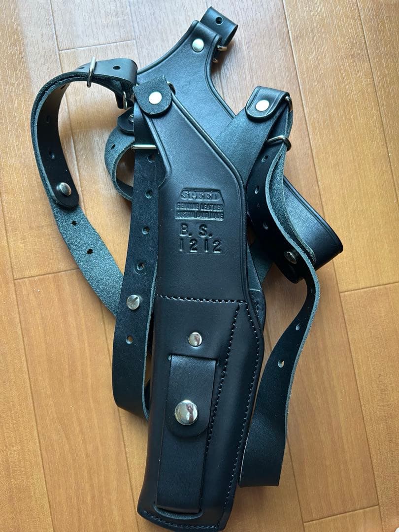 SPEED】さらば あぶない刑事 タカ仕様 1911用 本革ショルダー
