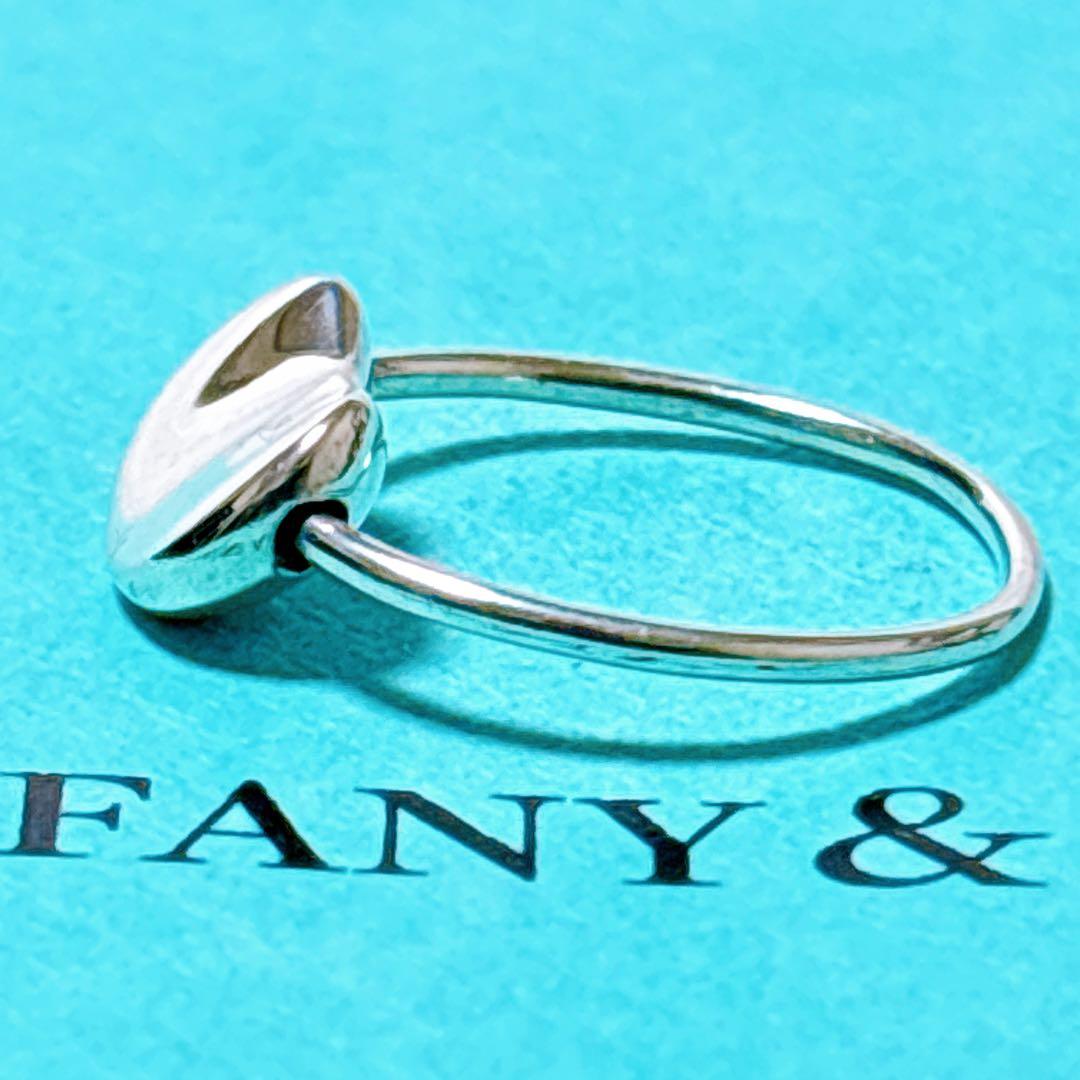 【美品】12号 TIffany ティファニー ビーン 豆 リング シルバー925