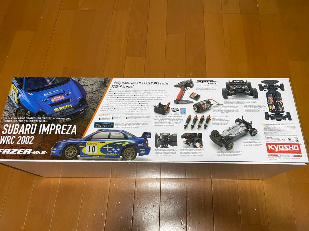 【新品未開封】フェーザー Mk2 スバル インプレッサ WRC 2002 ラリー