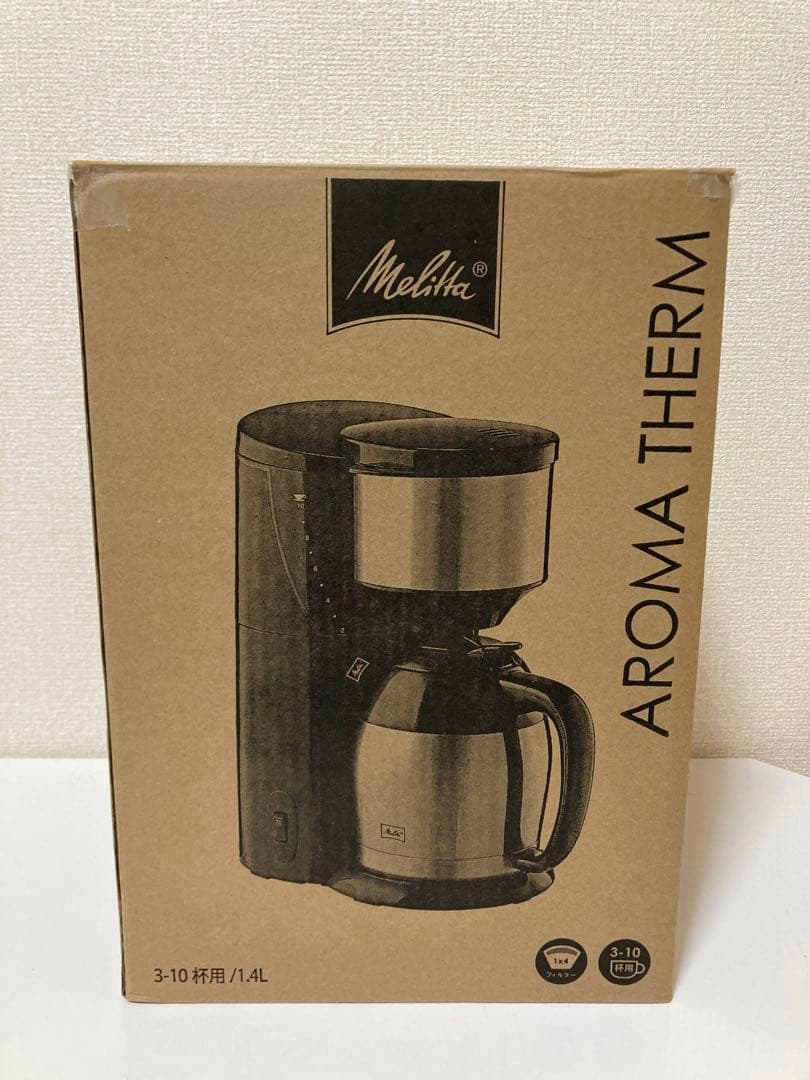 【新品、未使用】メリタ コーヒーメーカー JCM-1031 ブラック 楽天市場】コーヒーメーカー 10杯用 melitta メリタ (JCM-1031/SZ） 大