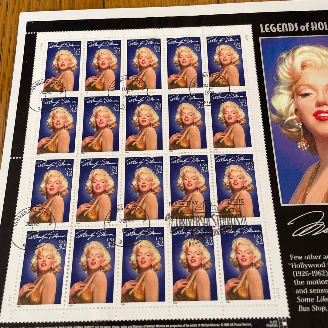 3088 外国切手 海外国々 2006年 マリリンモンロー生誕80周年記念シート