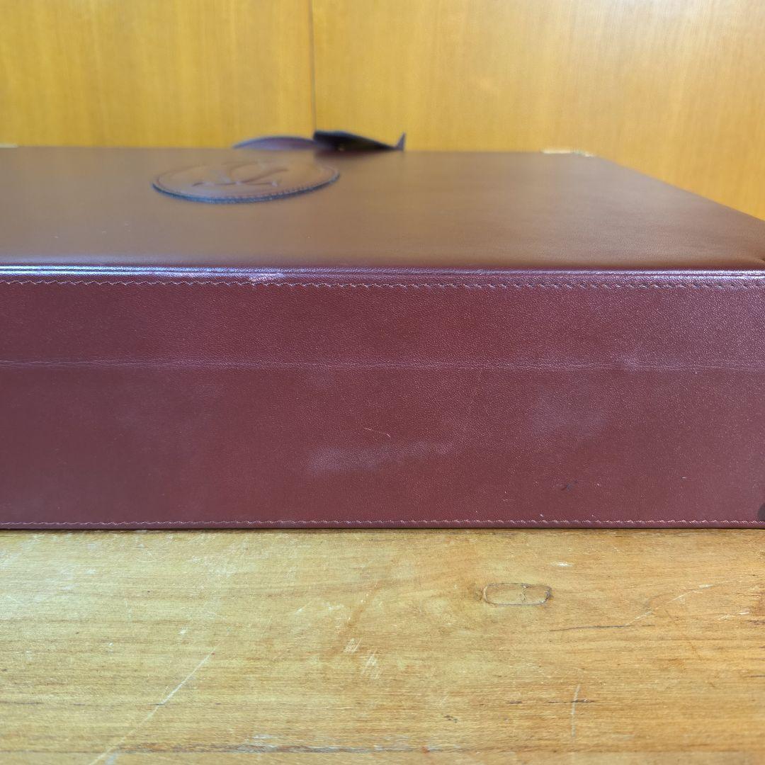 Cartierカルティエ マストライン アタッシュケース バーガンディボルドー