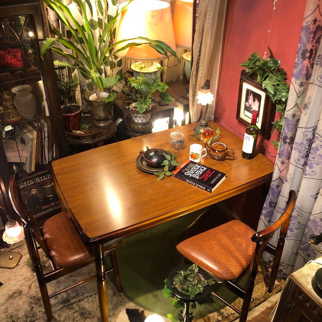 ヴィンテージ コロニアル ST メラミントップコンパクトダイニング