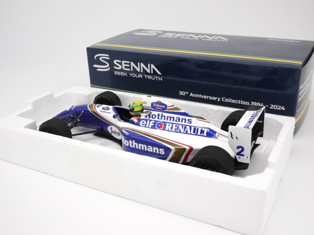 1\181/18 ウィリアムズ FW16ラストレース A.セナ PMA