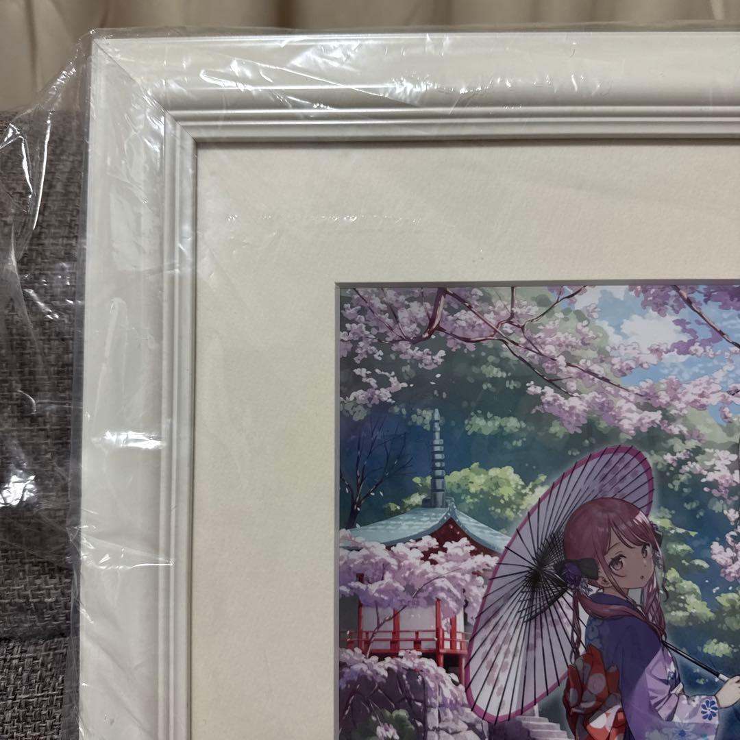 直筆サイン入り カントク 花の時 複製原画の通販はau PAY マーケット