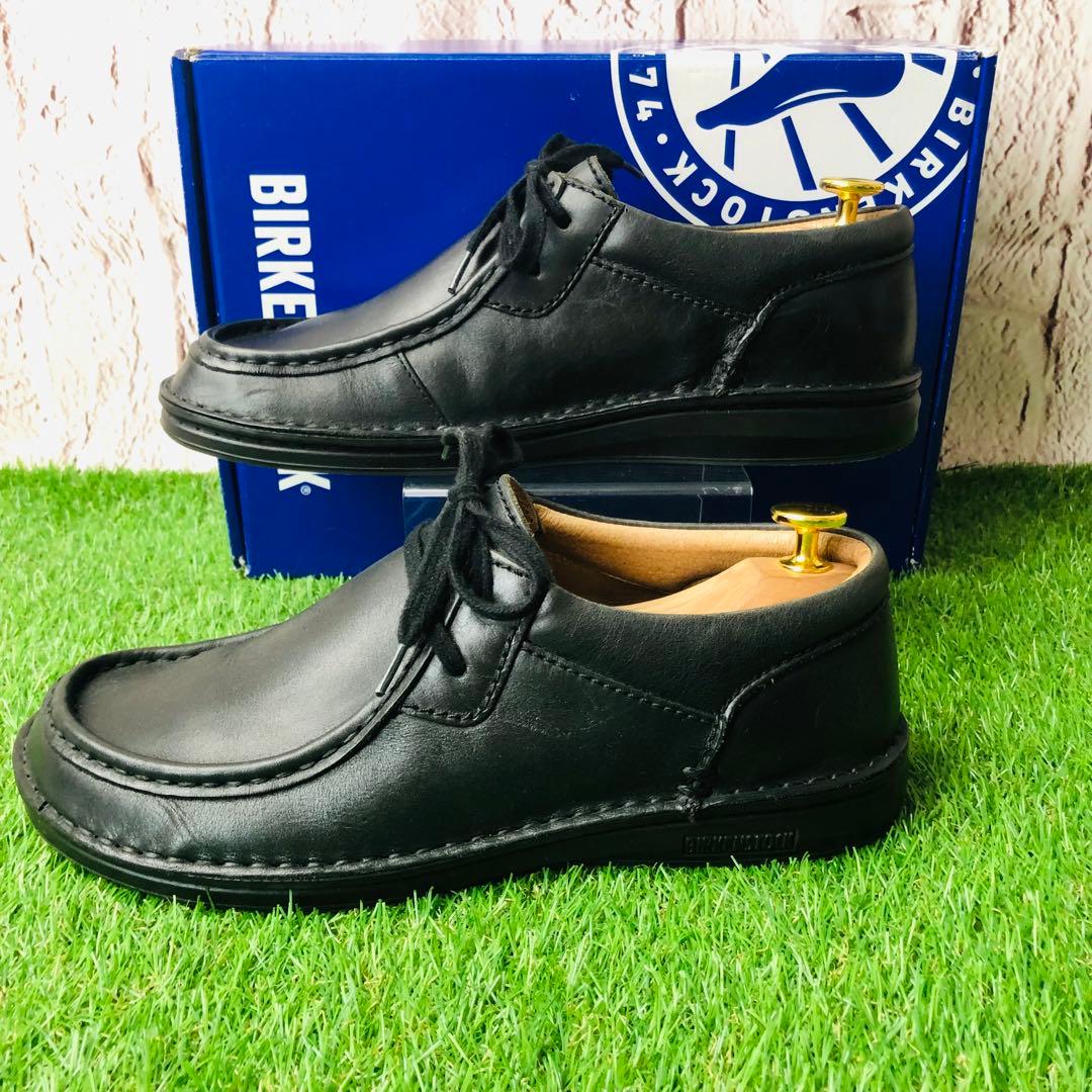 【着用1回】BIRKENSTOCK パサデナ レザー 本革 厚底 26