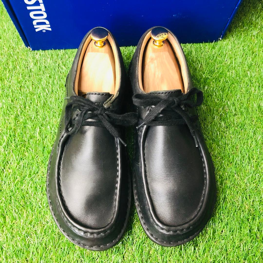 【着用1回】BIRKENSTOCK パサデナ レザー 本革 厚底 26