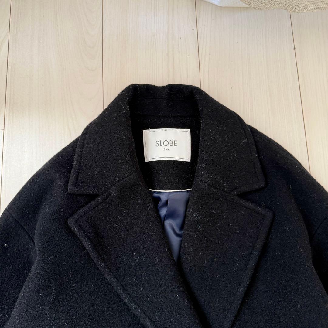 美品✨スローブイエナ ECO WOOLダブルブレストコート ロングコート