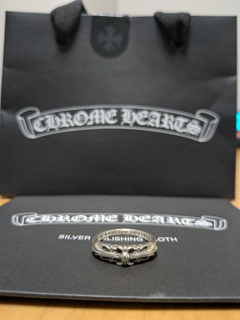 Chrome Hearts　ベイビーフローラルクロスリング