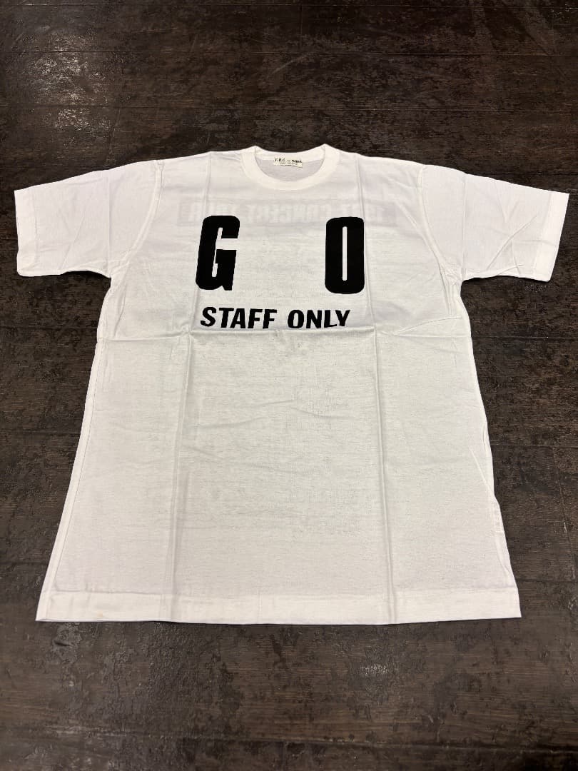 新品 80年代 ビンテージ チェッカーズ STAFF用 Tシャツ 藤井フミヤ