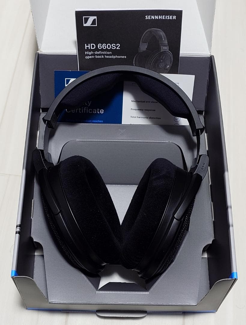 ほぼ新品 ☆HD 660S2 Sennheiser + ヘッドホンアンプ